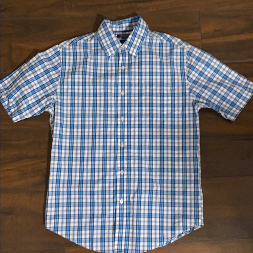 Croft & Barrow Men’s Blue Short-Sleeve Shirt